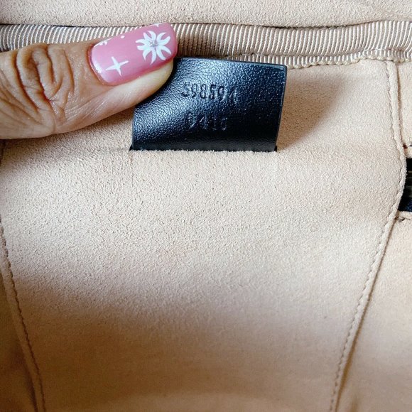 NWT Authentic Gucci GG Logo Marmont Mini Backpack - Picture 12 of 12